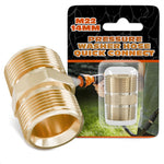 Load image into Gallery viewer, Pressure Washer Hose Connector   M22 14mm Pressure Washer Hose Coupler 4500 PSI Heavy Duty Brass Quick Connect and No Leak Design Easy &amp; Secure Installation for Home &amp; Professional Use
