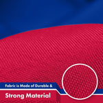 Load image into Gallery viewer, G128 10 Pack: Czech Republic Czech Flag  3x5 Ft  Printed 150D Polyester  Indoor/Outdoor, Vibrant Colors, Brass Grommets, Quality Polyester, Much Thicker More Durable Than 100D 75D Polyester