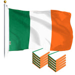 Load image into Gallery viewer, Ireland Irish Flag 3x5 Ft 10Pack Printed Polyester By G128