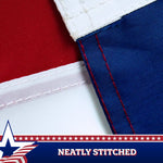 Load image into Gallery viewer, G128 5Pack: American USA Pull Down Bunting Flag  1.67x8 Ft  Embroidered Polyester