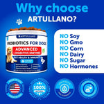 Load image into Gallery viewer, Probiotics for Dogs Support Gut Health Itchy Skin Allergies Immunity Yeast
