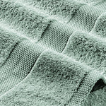 Load image into Gallery viewer, Green Washcloths Set for Body Face 12 Pack 12x12 Inch Towel Cotton Wash Cloths Bulk Spa Fingertip Wash Clothes Soft Absorbent Gym Towels