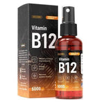 Load image into Gallery viewer, B12 Liquid Spray Vitamin B12 Drops for Energy and Nerve Function Support 2 Fl Oz
