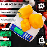 Load image into Gallery viewer, Electronic Computing Scale LCD Digital Commercial Food Produce Scales 30kg x 1g
