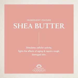 Organic After Sun Shimmer Lotion Aloe Vera Pineapple Shea Butter Papaya 8 fl oz