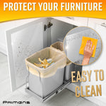 Load image into Gallery viewer, Wall Protector Sheets for Painted Wall Clear Plastic Adhesive Film Stickers 7 Pc
