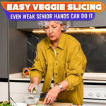 Load image into Gallery viewer, Kitchen Scissors for Food – 2 in 1 Cutting Board Scissors &amp; Knife with Locking Mechanism &amp; Stainless Steel Blades – Multifunctional Kitchen Shears for Effortless Chopping Slicing &amp; Meal Prep