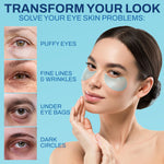 Load image into Gallery viewer, Under Eye Patches for Puffy Eyes Hyaluronic Acid and Collagen 30 Pairs Under
