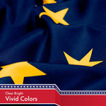 Load image into Gallery viewer, Alaska AK State Flag 3x5 Ft 10Pack 150D Printed Polyester By G128