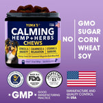 Load image into Gallery viewer, Hemp Calming Chews for Dogs with Anxiety and Stress Dog Calming Treats 90 Chews
