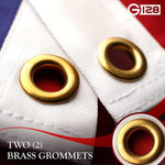 Load image into Gallery viewer, 3x5 Ft American Flag Deluxe Tear Proof Super Tough Spun Polyester Sewn Stripes
