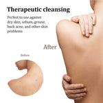 Load image into Gallery viewer, Natural Back Scrubber for Shower for Men and Women Set of 2 Hemp Exfoliating Body Scrubbers Long Back Washer Sleeve &amp; Bath Scrub Mitten for Deep Cleaning &amp; Skin Relax