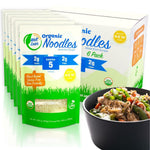 Load image into Gallery viewer, Organic Konjac Shirataki Noodles   Zero Carb Keto Pasta USDA Organic Healthy Noodles   Low Carb Pasta   100% Plant Based Ready to Eat   6 Pack (12 Servings)
