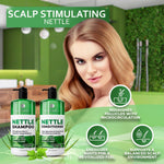Load image into Gallery viewer, Nettle Shampoo and Conditioner Set 16.9 Fl Oz 2 Pack Sulfate Free to Boost Volume Thickening Strengthening Volumizing Formula for Fine and Thinning Hair Women and Men (Pack of 2)