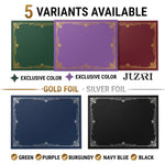 Load image into Gallery viewer, 30 Pack Premium Purple Certificate Holders 8.5 x 11   Heavyweight 300gsm Cardstock Diploma Holder &amp; Certificate Folder   Award Certificate Folders for Graduation with Gold Foil   Diploma Cover 8.5x11