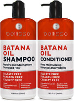 Load image into Gallery viewer, Batana Oil Shampoo and Conditioner Set Thickening Hair Products for Women and