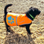 Load image into Gallery viewer, Reflective Dog Vest S Size Chest Size 27.5 In Neck Size 19 in Orange Hi
