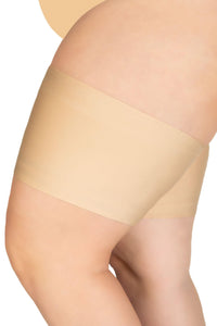 Women Elastic Thigh Bands Anti Chafing Prevent Thigh Rubbing Satin Large Size