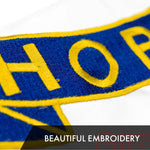 Load image into Gallery viewer, G128 2 Pack: Rhode Island RI State Flag  4x6 Ft  ToughWeave Series Embroidered 300D Polyester  Embroidered Design, Indoor/Outdoor, Brass Grommets