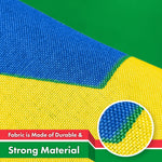 Load image into Gallery viewer, G128 South Sudan South Sudanese Flag  3x5 Ft  LiteWeave Pro Series Printed 150D Polyester  Country Flag, Indoor/Outdoor, Vibrant Colors, Brass Grommets, Thicker and More Durable Than 100D 75D Poly