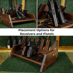 Load image into Gallery viewer, Wood Pistol Rack for Gun Safe Gun Storage for Handguns Revolvers Gun Safe
