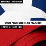 Load image into Gallery viewer, G128 Combo Pack: 5 Ft Tangle Free Spinning Flagpole (Black) &amp; Tennessee Flag 2.5x4 Ft Embroidered 220GSM Spun Polyester, Brass Grommets (Flag Included) Aluminum Flag Pole