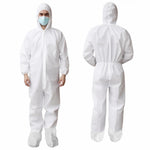 Load image into Gallery viewer, Medical Disposable Coveralls for Adults XLarge Size Pack of 5 White PPE Suit