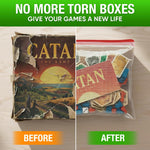 Load image into Gallery viewer, 5 Pack A3 Mesh Storage Bags with Zipper for Board Games Puzzles Mesh Bag with Zipper Plastic Mesh Zipper Pouch Document Bag   Large Zip Pouch   Board Game Storage Bags   Waterproof Zipper Pouch