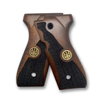 Load image into Gallery viewer, Wooden Grips for Beretta 92FS 92 92F 92A1 92FS INOX 92G 92D 96 96D 96A1 M9 M9A1 Grips Cachas para 9mm Beretta 92FS
