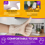 Load image into Gallery viewer, White Latex Gloves X Large Pack of 100 Non Medical Latex Disposable Gloves Ambidextrous Durable Disposable Latex Gloves.