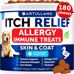 Load image into Gallery viewer, Dog Allergy Relief Chews Itchy Skin Relief Omega-3 Fish Oil