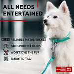 Load image into Gallery viewer, Ultra Soft Rolled Leather Dog Collar for Small Dogs Mint 8  10 inch Neck Soft

