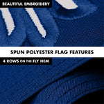Load image into Gallery viewer, G128 Combo Pack: 5 Ft Tangle Free Spinning Flagpole (Silver) &amp; South Carolina Flag 2.5x4 Ft Embroidered 220GSM Spun Polyester, Brass Grommets (Flag Included) Aluminum Flag Pole