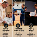 Load image into Gallery viewer, 100 Certificate Paper 8.5 x 11 inch for Printing Blank Certificate Papers for Award Certificates &amp; Diploma Paper Premium Blue Border Award Papers Cardstock for Awards &amp; Certificates Graduation
