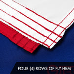 Load image into Gallery viewer, G128 10 Pack: Hawaii HI Hawaiian Flag  3x5 Ft  ToughWeave Series Embroidered 300D Polyester  Embroidered Design, Indoor/Outdoor, Vibrant Colors, Brass Grommets