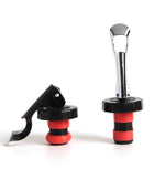 Load image into Gallery viewer, Wine Stoppers 6 PCS Silicone Bottle Stopper Expanding Manual Beverage Bottle Stopper Wine Bottle Cork
