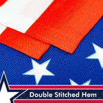 Load image into Gallery viewer, American USA Flag Garden Flag 12x18 Inch Printed 150D Polyester Rustic Holiday