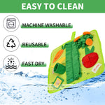 Load image into Gallery viewer, Snuffle Mat for Small Dogs Cats 19x19 inch Soft Foraging Mat for Rabbits Washable Anti Slip Perfect for Bunnies Guinea Pigs &amp; Hamsters Sniff Puzzle Toy for Puppies (Medium)