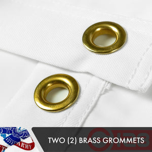 US Army Flag 3x5 Ft Double Double Sided Embroidered 210D Polyester Military