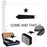 Load image into Gallery viewer, Come and Take It Flag 3x5 Ft 5Pack Doublesided Embroidered Polyester By G128