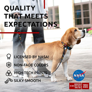 Nylon Dog Leash for Medium Dogs 4 Ft x 4/5 inch Wide NASA Design Heavy Duty