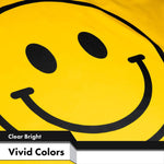 Load image into Gallery viewer, Smiley Face Flag 3x5 Ft Printed 150D Polyester Novelty Flag Indoor Outdoor
