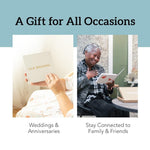 Load image into Gallery viewer, Memories Video Book Create Your Own Digital Greeting Card Gift with Your Memories Anniversary Christmas Wedding Plays 10 Minutes of Video and Photos