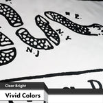 Load image into Gallery viewer, Join, or Die White Flag 3x5 Ft 3Pack Printed 150D Polyester By G128