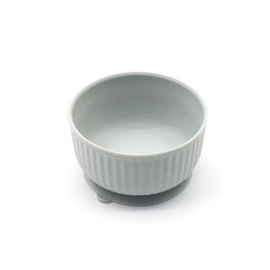 Silicone non slip small pet watering bowl cat food bowl dog feeding bowl kitten feeding bowl (LightGrey)