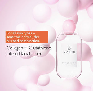 Refreshing Essence Toner Hydrating Facial Toner 10.14 fl.oz Glass Skin Barrier
