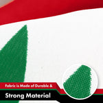 Load image into Gallery viewer, G128 3 Pack: Syria Syrian Flag  3x5 Ft  LiteWeave Pro Series Printed 150D Polyester  Country Flag, Indoor/Outdoor, Vibrant Colors, Brass Grommets, Thicker and More Durable Than 100D 75D Polyester