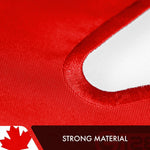 Load image into Gallery viewer, G128 Canada Canadian Flag  6x10 Ft  Double ToughWeave Series Double Sided Embroidered 210D Polyester  Country Flag, Embroidered Design, Indoor/Outdoor, Brass Grommets, Heavy Duty, 3ply