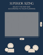 Load image into Gallery viewer, Non Slip Rug Pad Gripper 2x3 Ft Anti Skid Carpet Mat Provides Protection
