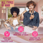 Load image into Gallery viewer, Curly Hair Shampoo and Conditioner Set Sulfate Free and Color Safe For Wavy Frizzy Fine Black and Permed Styles Moisturizing for Men and Women Deep Curl Hydrating Products with Argan Oil